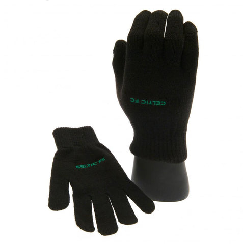 Celtic FC Knitted Gloves Junior  - Official Merchandise Gifts