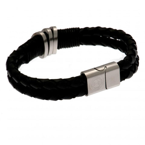 Celtic FC Leather Bracelet  - Official Merchandise Gifts