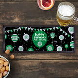 Celtic FC Personalised Bar Runner (Balloons Design)
