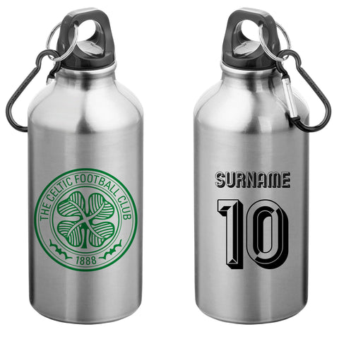 Celtic FC Personalised Water Bottle For Drinks