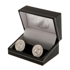 Celtic FC Silver Plated Formed Cufflinks  - Official Merchandise Gifts