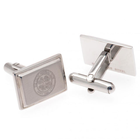 Celtic FC Stainless Steel Cufflinks  - Official Merchandise Gifts