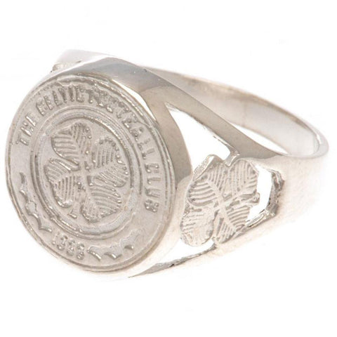 Celtic FC Sterling Silver Ring Large  - Official Merchandise Gifts