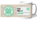 Celtic FC Street Sign Mug