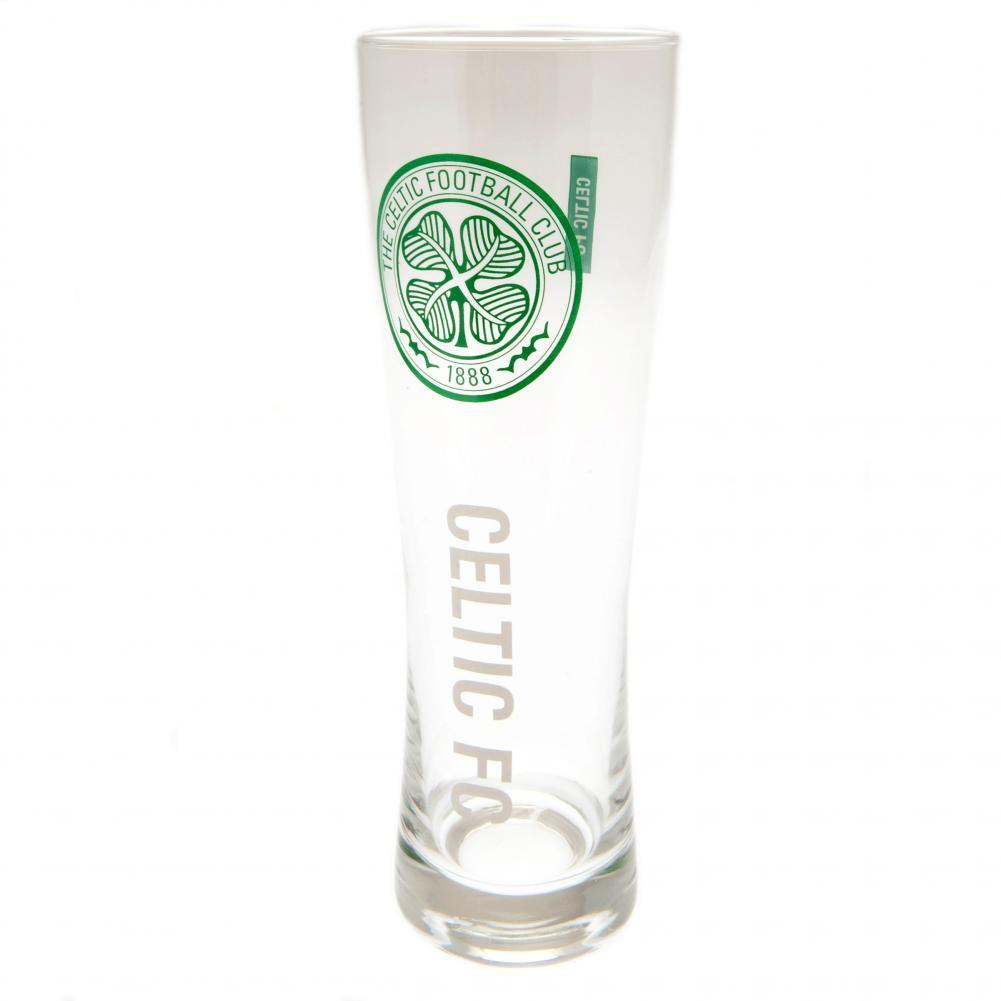 Celtic FC Tall Beer Glass  - Official Merchandise Gifts