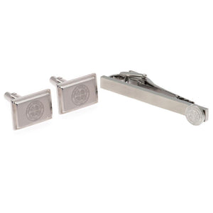 Celtic FC Tie Slide & Cufflink Set  - Official Merchandise Gifts