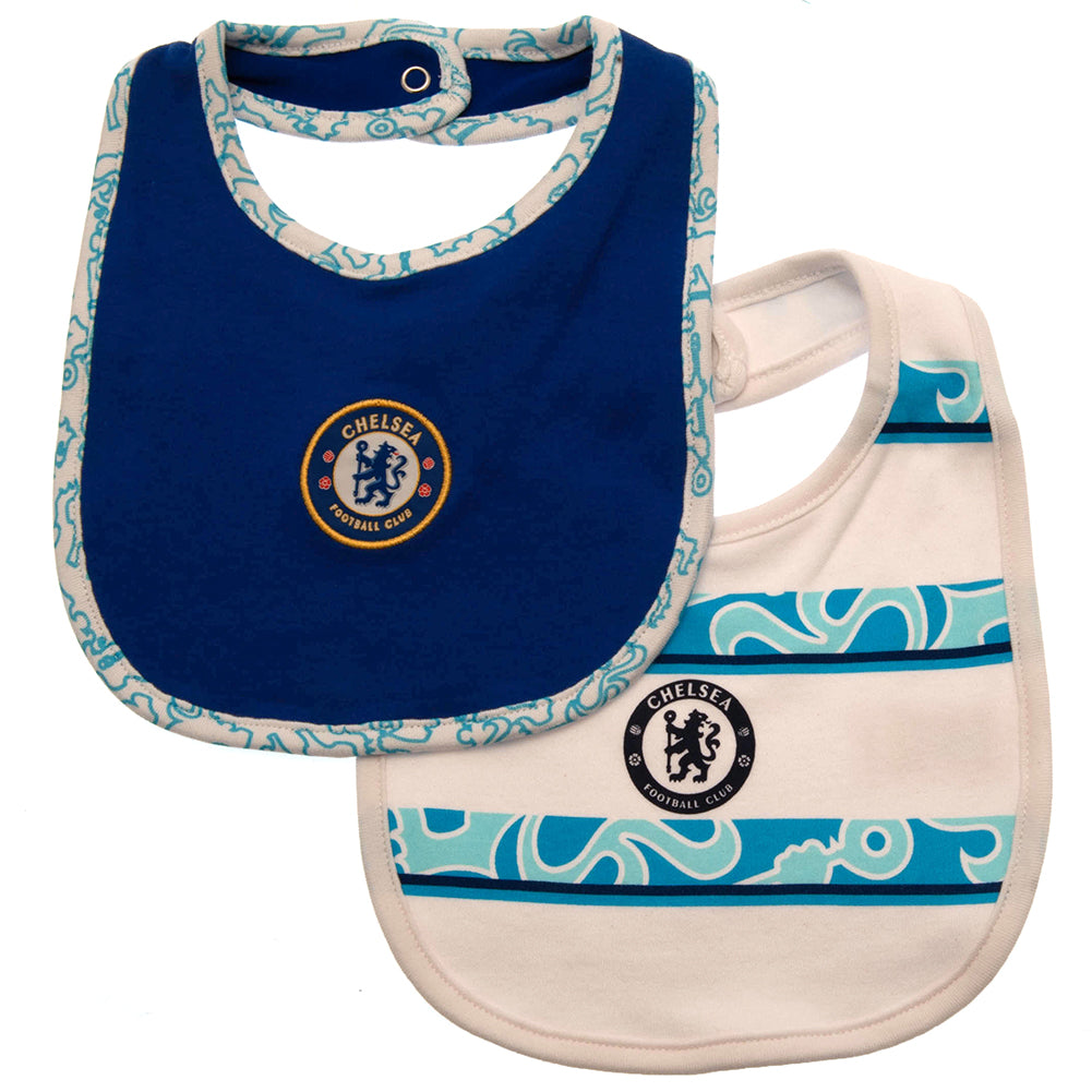 Chelsea FC 2 Pack Bibs LT