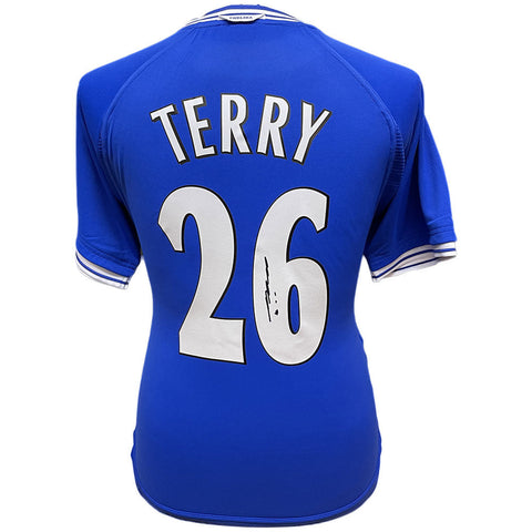 Chelsea FC 2000 Terry Signed Shirt  - Official Merchandise Gifts