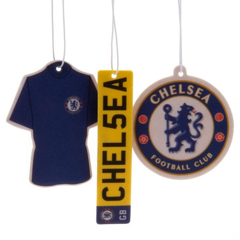 Chelsea FC 3pk Air Freshener  - Official Merchandise Gifts