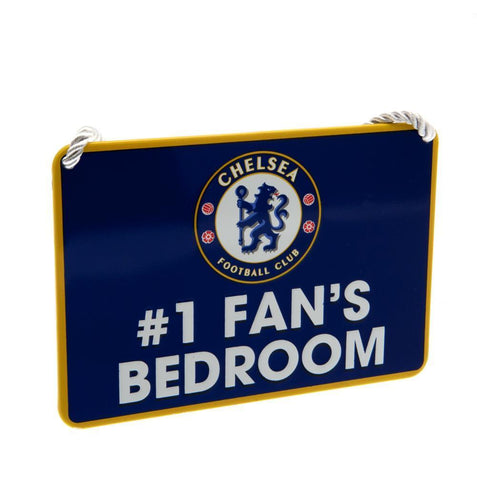 Chelsea FC Bedroom Sign No1 Fan  - Official Merchandise Gifts