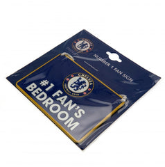Chelsea FC Bedroom Sign No1 Fan  - Official Merchandise Gifts
