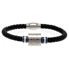 Chelsea FC Colour Ring Leather Bracelet  - Official Merchandise Gifts