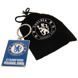 Chelsea FC Deluxe Keyring  - Official Merchandise Gifts