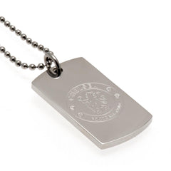 Chelsea FC Engraved Dog Tag & Chain  - Official Merchandise Gifts