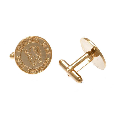 Chelsea FC Gold Plated Cufflinks  - Official Merchandise Gifts