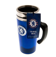 Chelsea FC Handled Travel Mug  - Official Merchandise Gifts