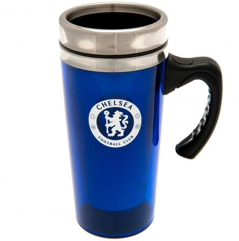 Chelsea FC Handled Travel Mug  - Official Merchandise Gifts