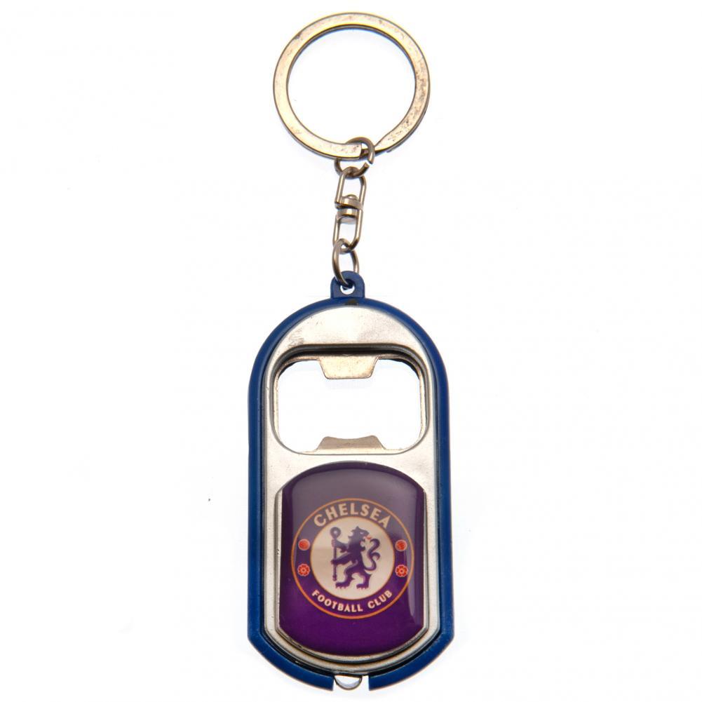 Chelsea FC Key Ring Torch Bottle Opener  - Official Merchandise Gifts