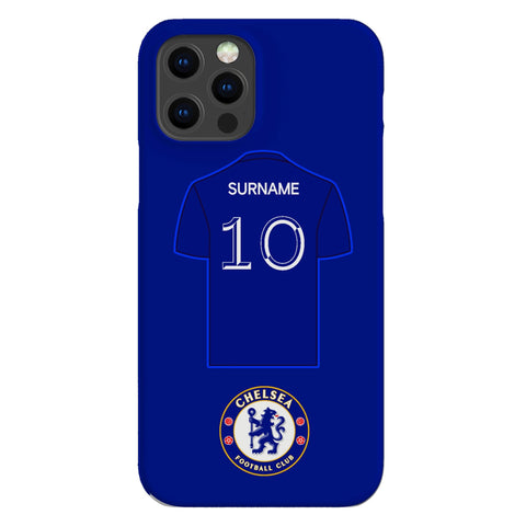 Chelsea FC Personalised iPhone 12 Pro Snap Case
