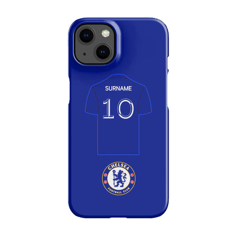 Chelsea FC Personalised iPhone 13 Snap Case