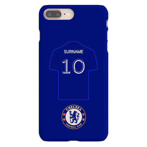 Chelsea FC Personalised iPhone 8 Plus Snap Case