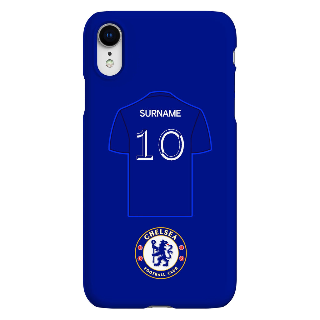 Chelsea FC Personalised iPhone XR Snap Case