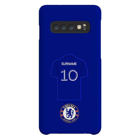 Chelsea FC Personalised Samsung Galaxy S10 Snap Case