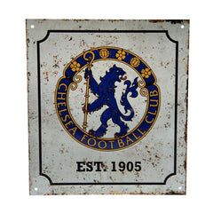 Chelsea FC Retro Logo Sign  - Official Merchandise Gifts