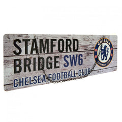 Chelsea FC Rustic Garden Sign  - Official Merchandise Gifts