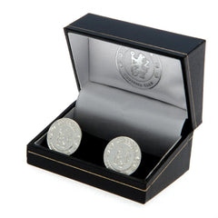 Chelsea FC Silver Plated Formed Cufflinks  - Official Merchandise Gifts