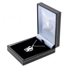Chelsea FC Sterling Silver Pendant & Chain LN  - Official Merchandise Gifts