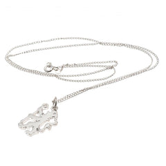 Chelsea FC Sterling Silver Pendant & Chain LN  - Official Merchandise Gifts