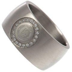 Chelsea FC Stone Set Ring Medium  - Official Merchandise Gifts