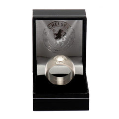 Chelsea FC Stone Set Ring Medium  - Official Merchandise Gifts
