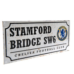 Chelsea FC Street Sign Retro  - Official Merchandise Gifts