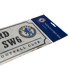 Chelsea FC Street Sign Retro  - Official Merchandise Gifts