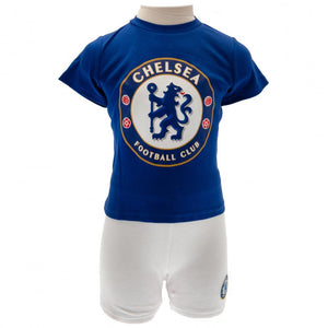 Chelsea FC T Shirt & Short Set 3/6 mths  - Official Merchandise Gifts