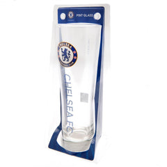Chelsea FC Tall Beer Glass  - Official Merchandise Gifts
