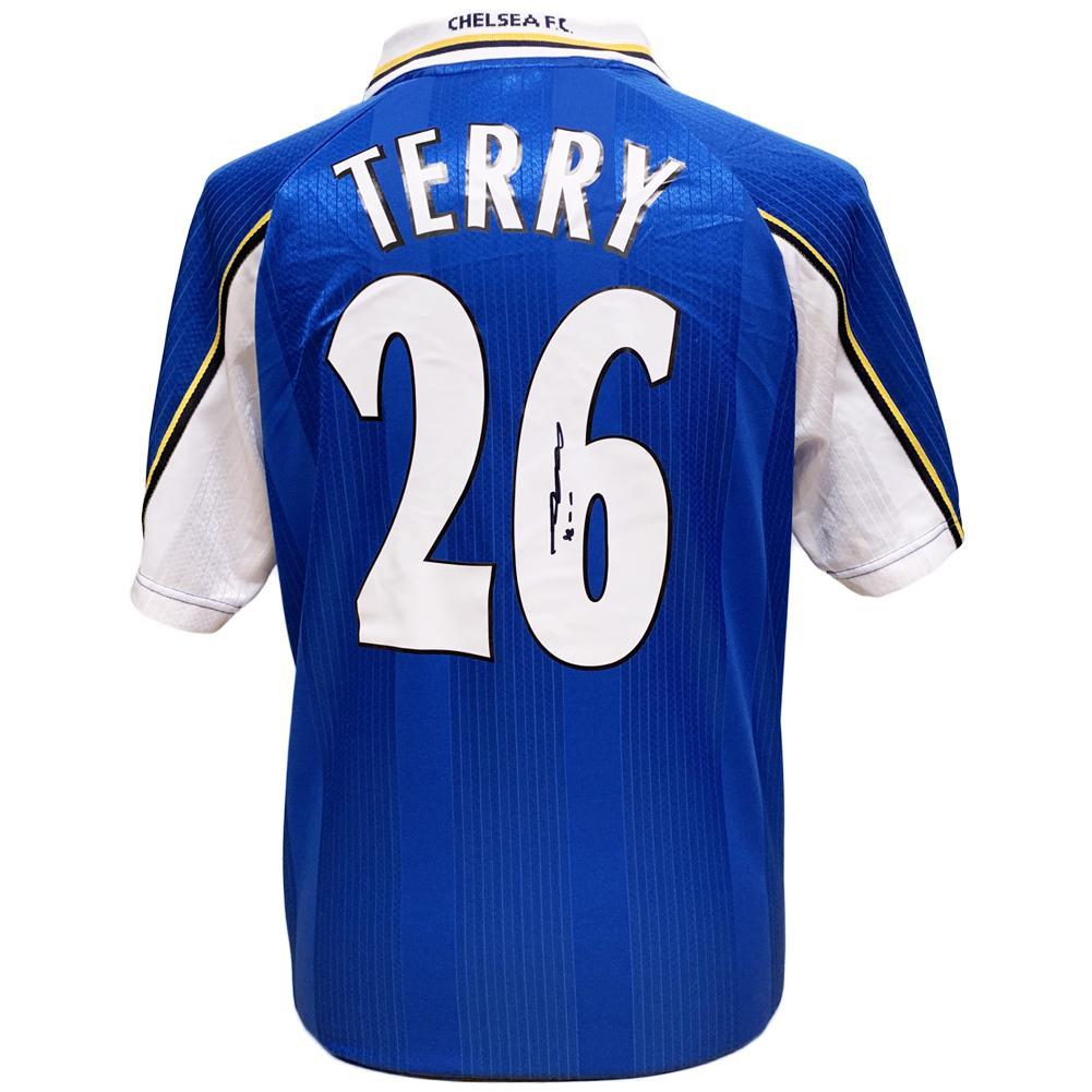 Chelsea FC Terry Signed Shirt  - Official Merchandise Gifts