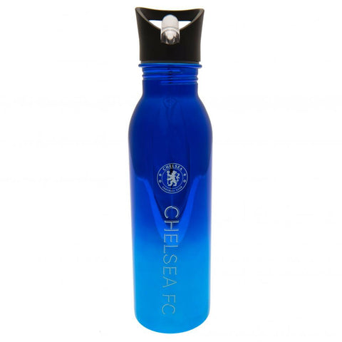 Chelsea FC UV Metallic Drinks Bottle  - Official Merchandise Gifts