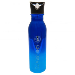 Chelsea FC UV Metallic Drinks Bottle  - Official Merchandise Gifts