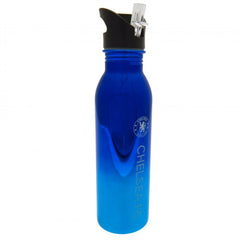 Chelsea FC UV Metallic Drinks Bottle  - Official Merchandise Gifts