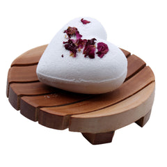 Classic Mahogany Soap Dish - Round