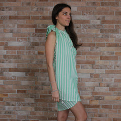 Cotton Pario Throw - 100x180 cm - Picnic Green