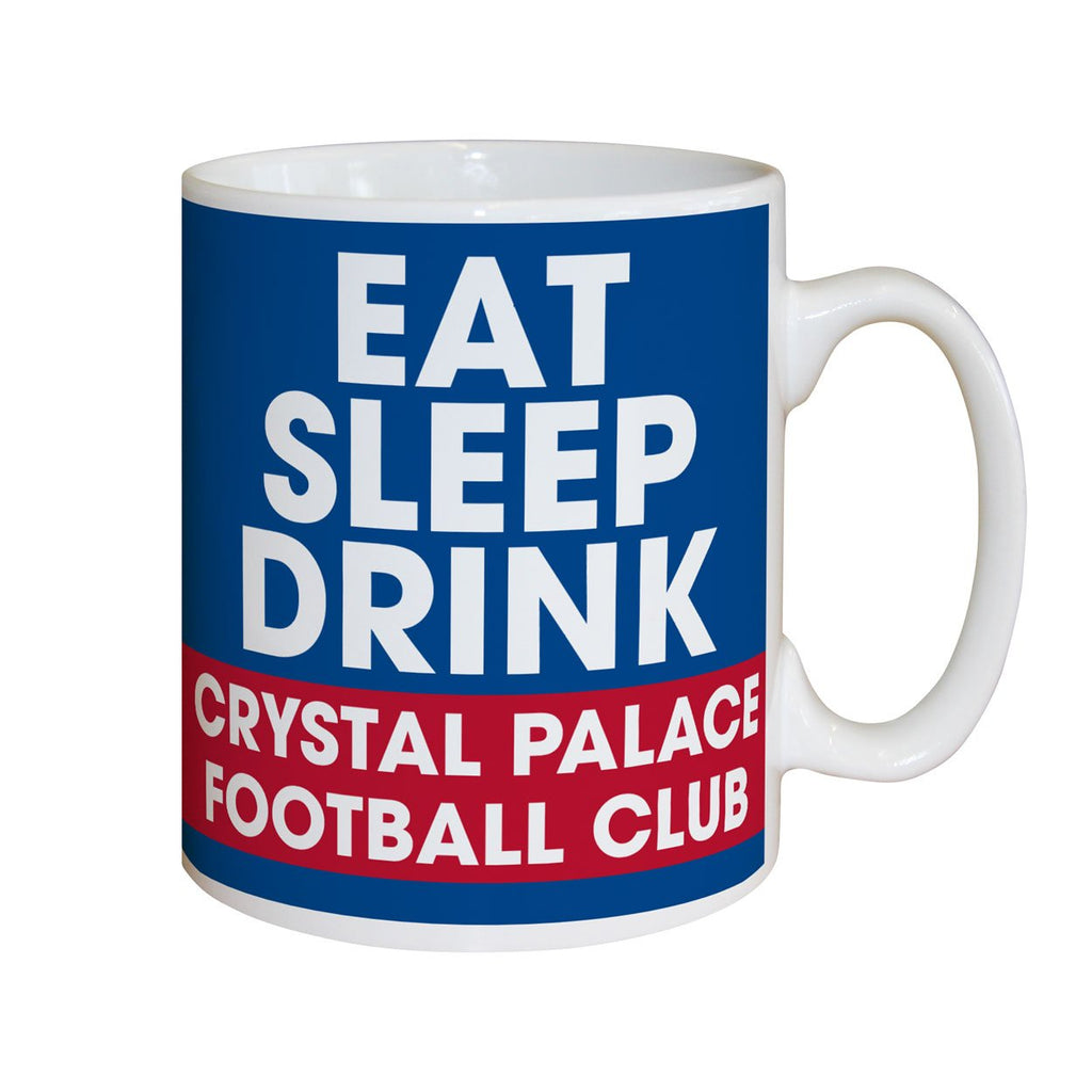 Crystal Palace FC Eat Sleep Drink Mug - Official Merchandise Gifts