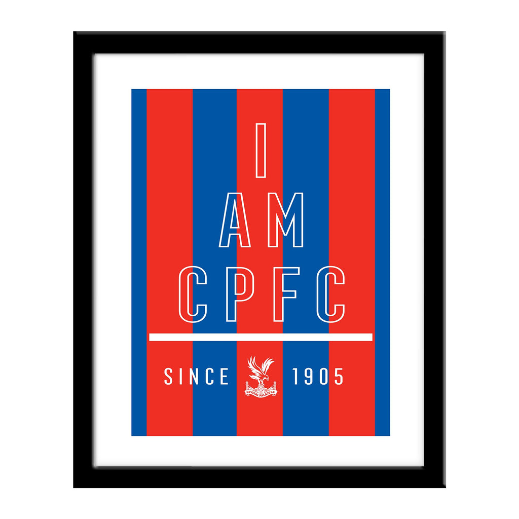 Crystal Palace FC I Am Print - Official Merchandise Gifts