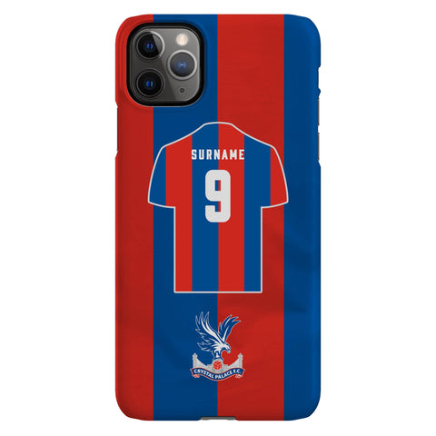Crystal Palace FC Personalised iPhone 11 Pro Max Snap Case