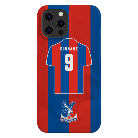Crystal Palace FC Personalised iPhone 12 Pro Max Snap Case