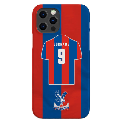Crystal Palace FC Personalised iPhone 12 Pro Snap Case