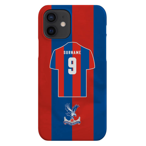 Crystal Palace FC Personalised iPhone 12 Snap Case
